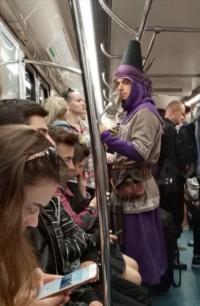 Мода из народа: самые яркие пассажиры российского метро 58