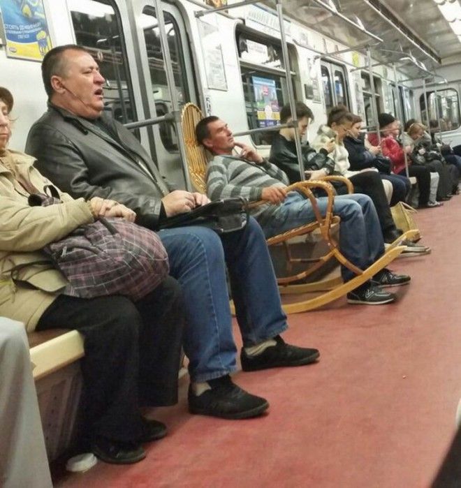 Мода из народа: самые яркие пассажиры российского метро 54