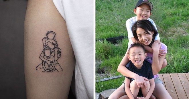20 лаконичных татуировок от мастера минимализма из Южной Кореи 43
