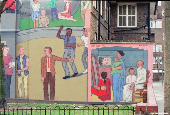 Каким был Лондон до Бэнкси: уличный арт 80-х годов 51