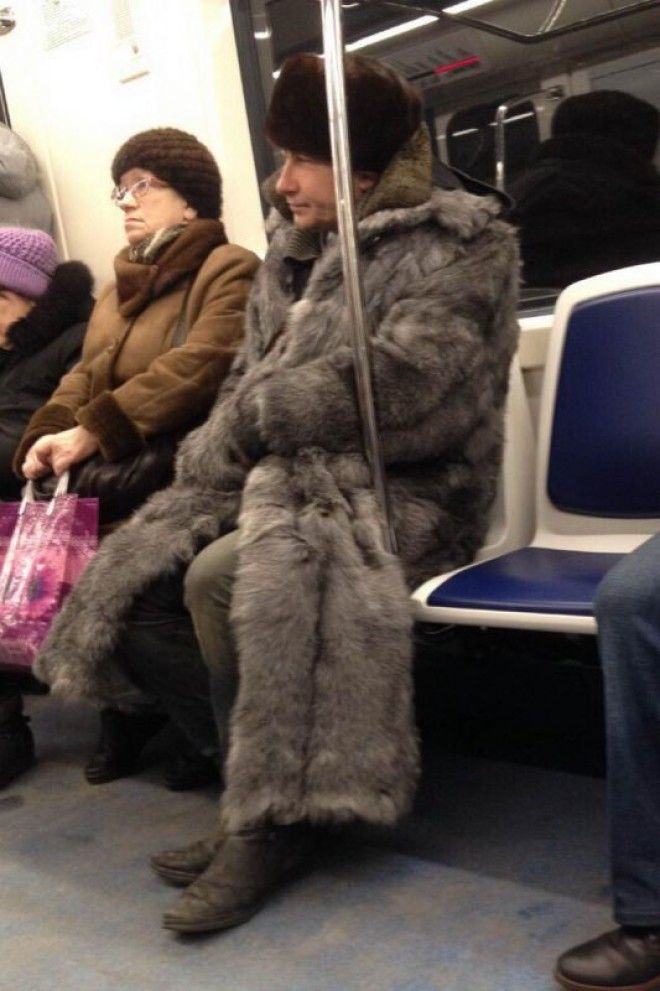 Мода из народа: самые яркие пассажиры российского метро 59
