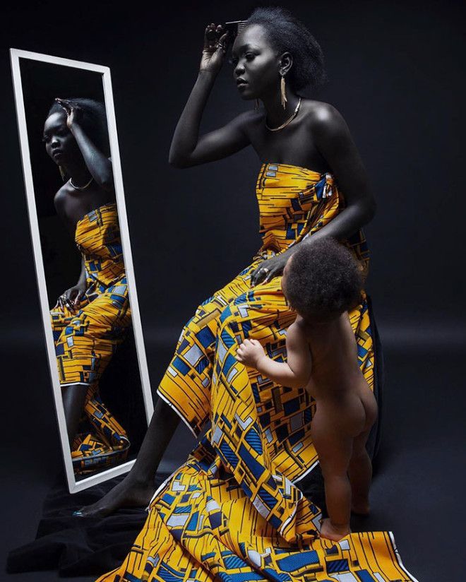 Королева тьмы: темнокожая красотка произвела фурор в мире моды 34