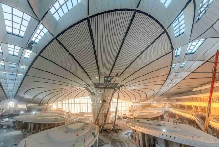 В Пекине завершилось строительство крупнейшего в мире аэропорта «Дасин» 46