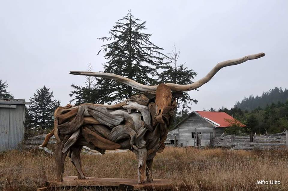 Художник из Вашингтона создаёт скульптуры из сухих деревяшек, от которых дух захватывает 56