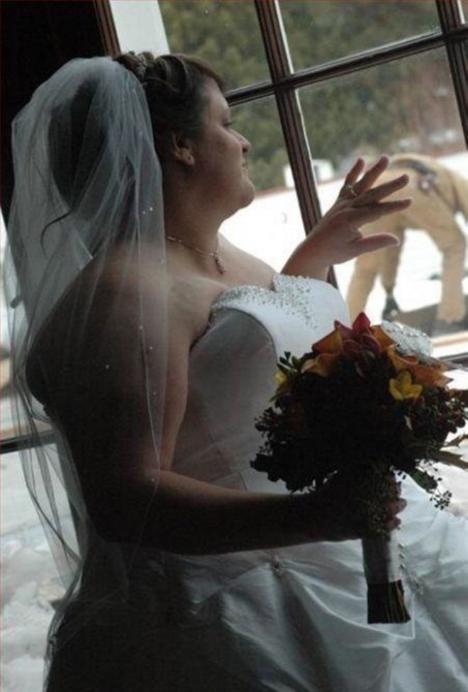 20 свадебных фото которые точно не попадут в альбом