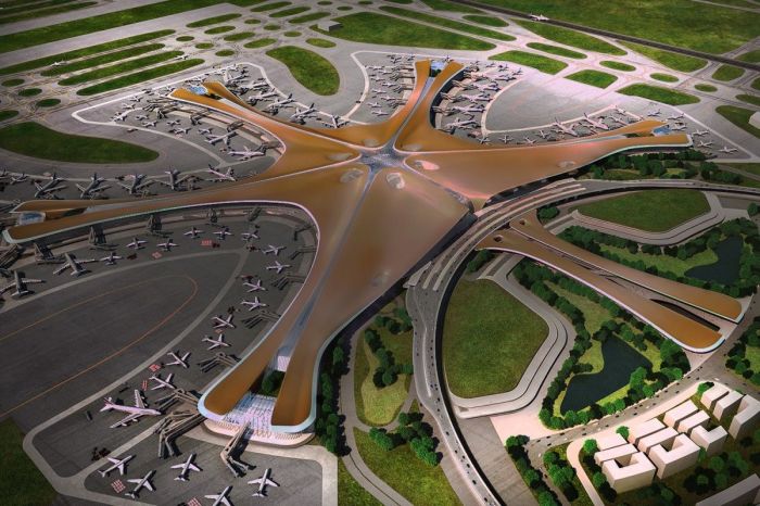 В Пекине завершилось строительство крупнейшего в мире аэропорта «Дасин» 37