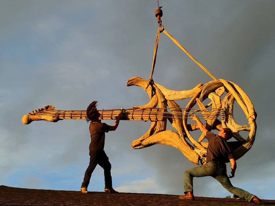 Художник из Вашингтона создаёт скульптуры из сухих деревяшек, от которых дух захватывает 61