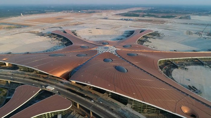 В Пекине завершилось строительство крупнейшего в мире аэропорта «Дасин» 42