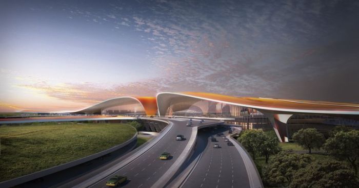 В Пекине завершилось строительство крупнейшего в мире аэропорта «Дасин» 43