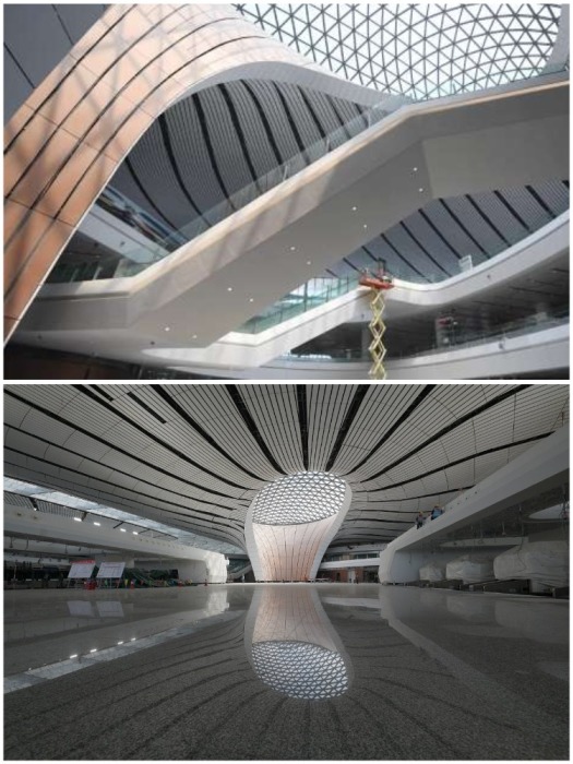 В Пекине завершилось строительство крупнейшего в мире аэропорта «Дасин» 44