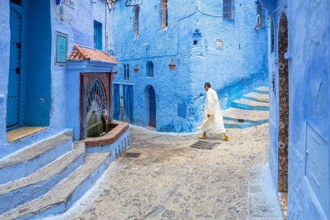 Шефшауэн, город небесных красок: Голубая жемчужина Марокко 44