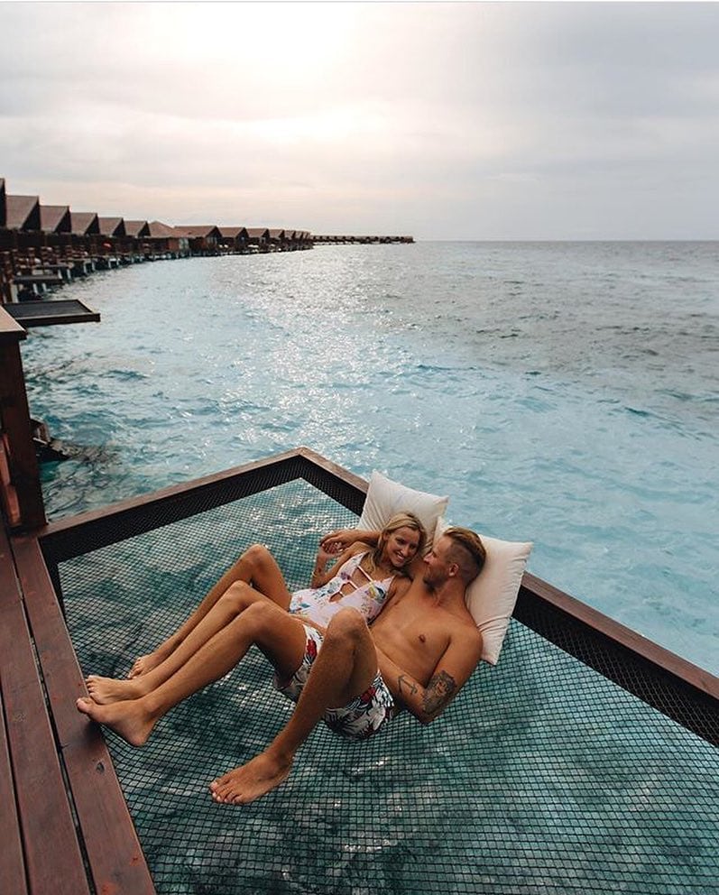 Отель на Мальдивах предлагает гостям за 400$ спать под открытым небом прямо над Индийским океаном 28