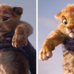 Художник решил, что героям нового «Короля Льва» не хватает мультяшных эмоций, и добавил их на кадры фильма