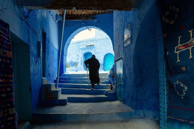 Шефшауэн, город небесных красок: Голубая жемчужина Марокко 35
