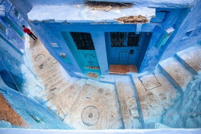 Шефшауэн, город небесных красок: Голубая жемчужина Марокко 36
