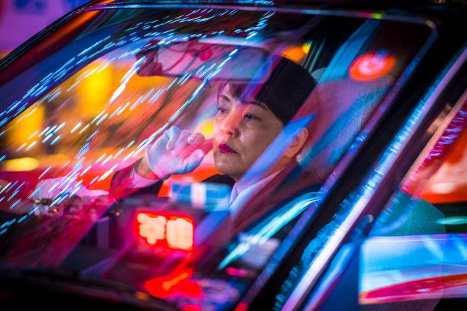 Мир идеальных ночных таксистов Токио 38