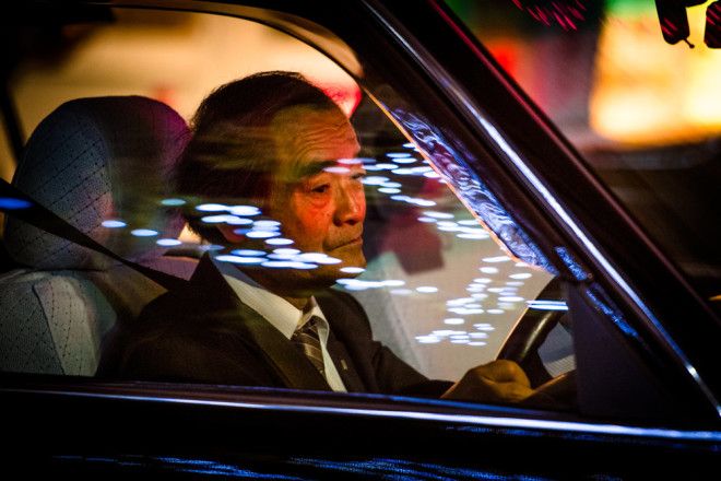 Мир идеальных ночных таксистов Токио 40