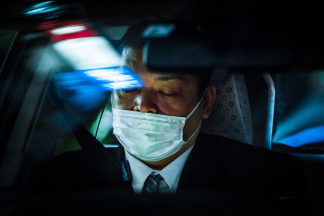 Мир идеальных ночных таксистов Токио 41