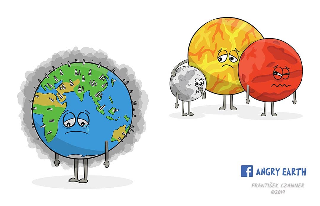 «Рассерженная Земля»: серия рисунков, которые заставляют задуматься о судьбе нашей планеты 59