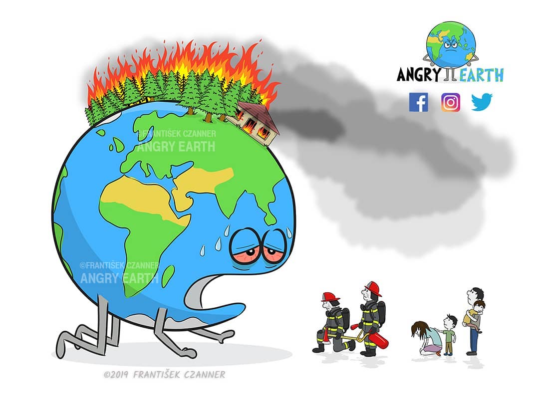 «Рассерженная Земля»: серия рисунков, которые заставляют задуматься о судьбе нашей планеты 69