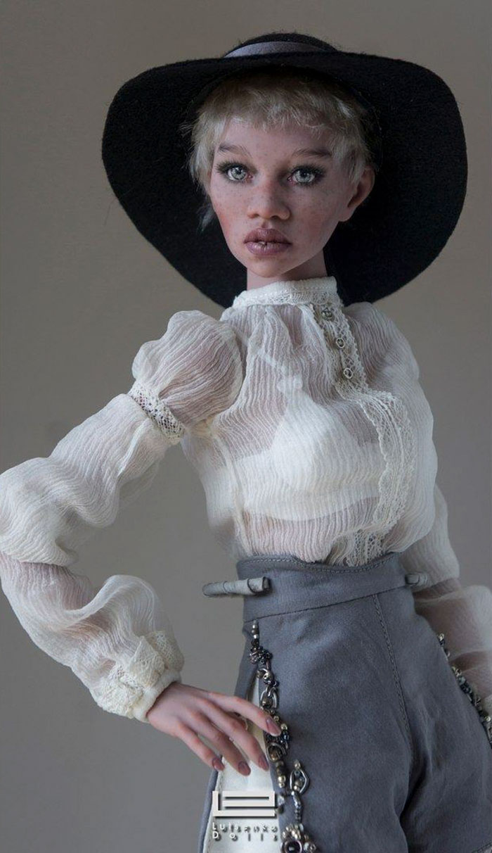 Пара художников из России создаёт реалистичные куклы, глядя на которые кажется, что они сейчас моргнут 64