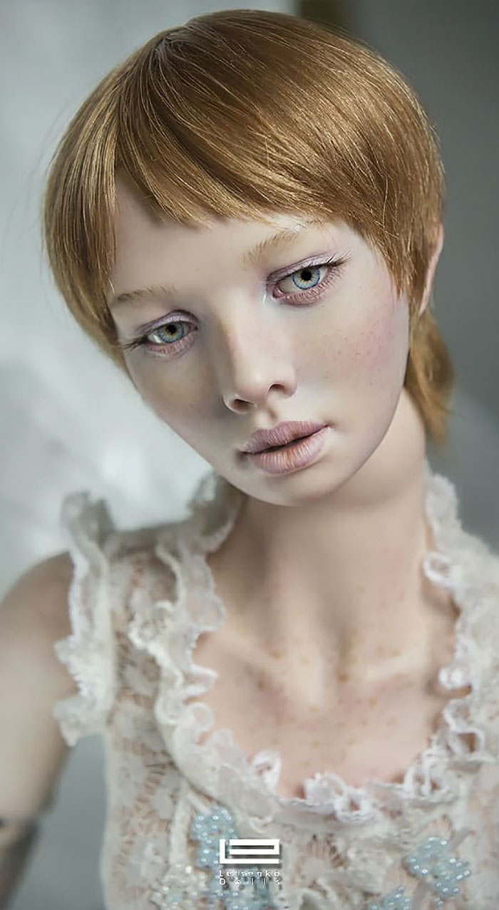 Пара художников из России создаёт реалистичные куклы, глядя на которые кажется, что они сейчас моргнут 79