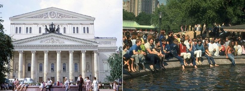 Москва и Нью-Йорк почти 50 лет назад: визуальное сравнение двух больших городов