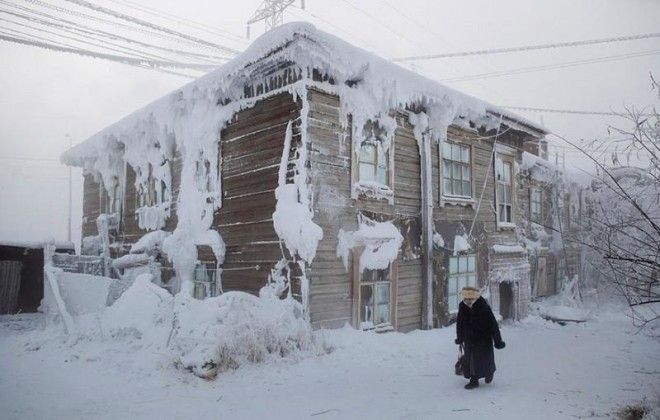 Ты не поверишь, но там живут люди! -67 °C в январе - это самая холодная деревня в мире. 48