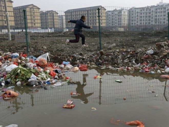 20 шокирующих снимков загрязненного Китая 23