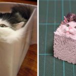 20 работ от японца, который превращает мемных животных в смешные фигурки