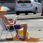 Жители Британии весьма оригинально провели самый жаркий июль в истории