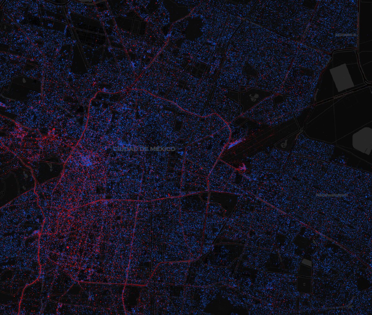 12 карт городов, где наглядно показано, сколько людей используют iPhone, а сколько — Android 48