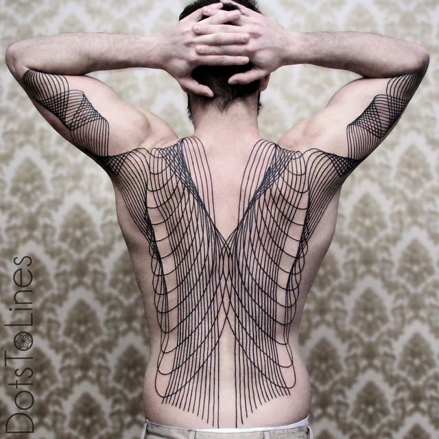 20 крутых татуировок на спине, которые впечатляют своим размахом 81