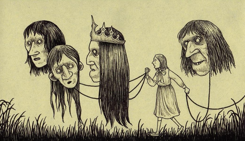 20 жутких иллюстраций, в которых ночные кошмары становятся явью 77
