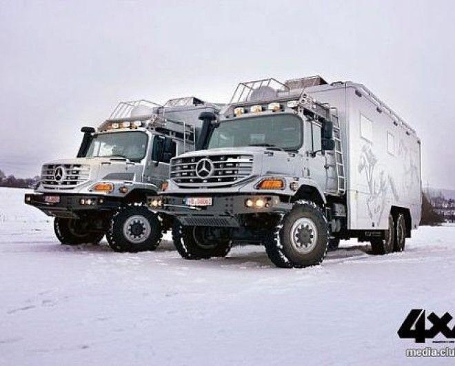 Охотничьи дома на колесах для монгольских миллионеров 40