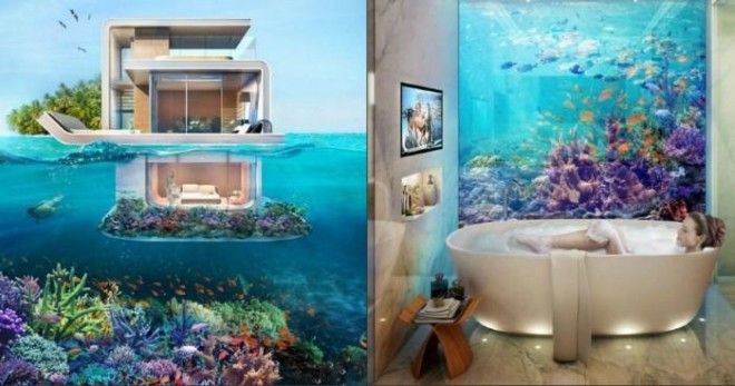 В Дубае строят плавающие дома с подводным этажом 22