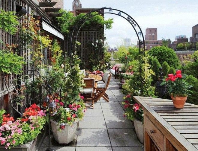 Самые красивые балконы и террасы Нью-Йорка 39