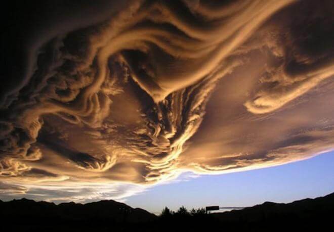 Вы когда-нибудь видели такие облака?