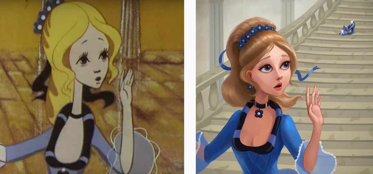 Наш ответ Диснею: художница вдохнула новую жизнь в принцесс советской анимации, и это просто вау 49