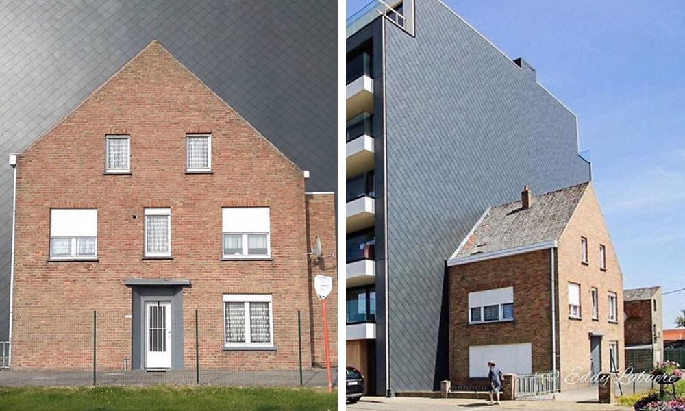 Бельгиец создал Инстаграм, в котором показывает, что самые нелепые дома построены в его стране 110