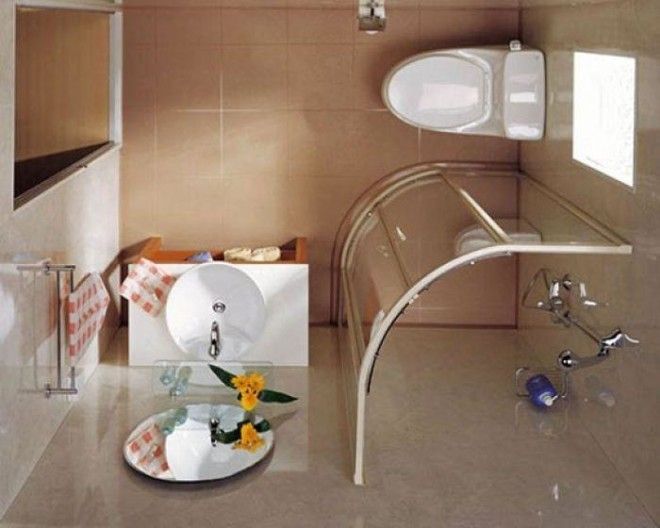 11 отличных идей для маленькой ванной комнаты 35