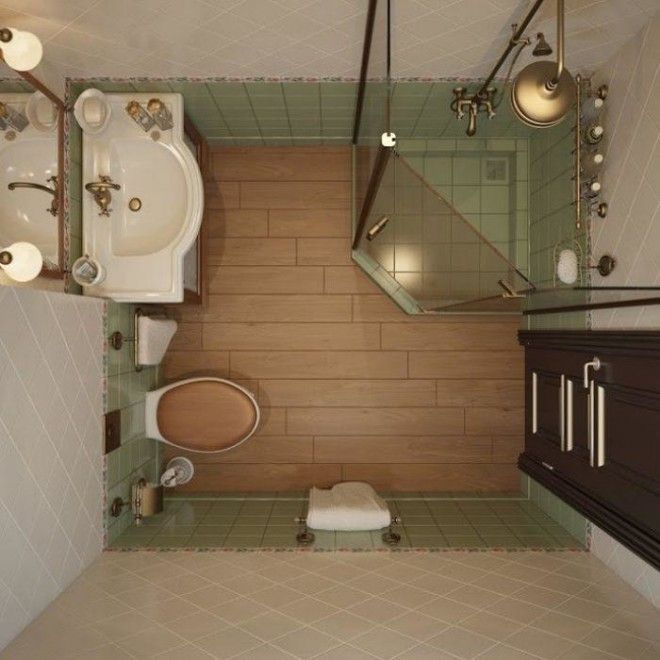 11 отличных идей для маленькой ванной комнаты 36