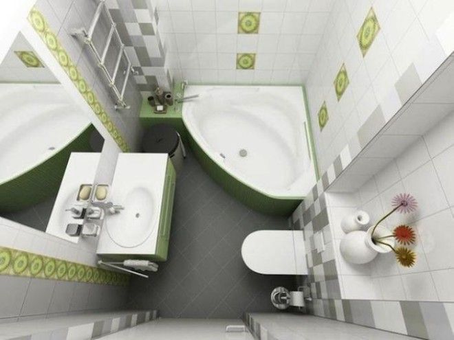 11 отличных идей для маленькой ванной комнаты 34