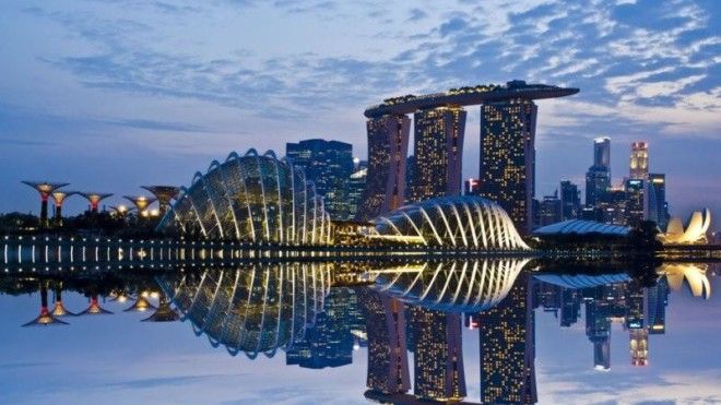 Сады будущего и супердеревья в Сингапуре 42