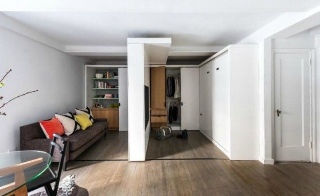 Как увеличить функциональность квартиры площадью 36 м.кв.? 34