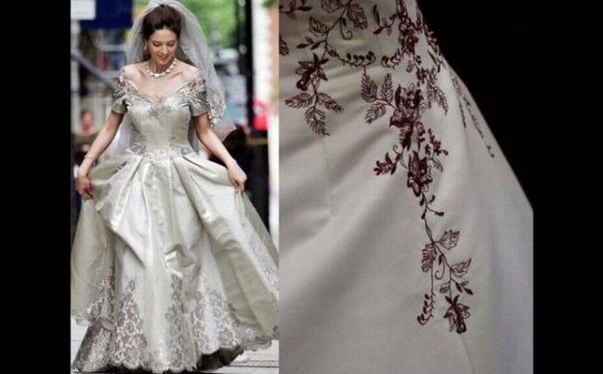 10 самых дорогих свадебных платьев 35