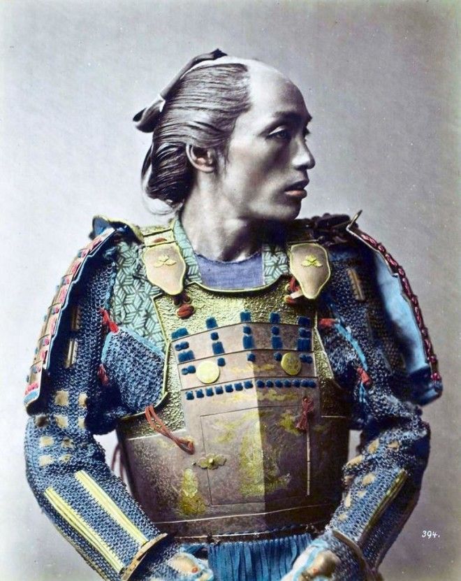 Очень редкие фото последних самураев 1800-х годов 34