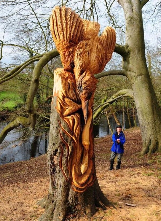 20 лучших скульптур из дерева – невероятное волшебство! 48