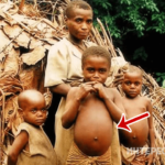 Почему у африканских детей большие животы