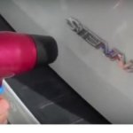 Как убрать вмятину в машине
